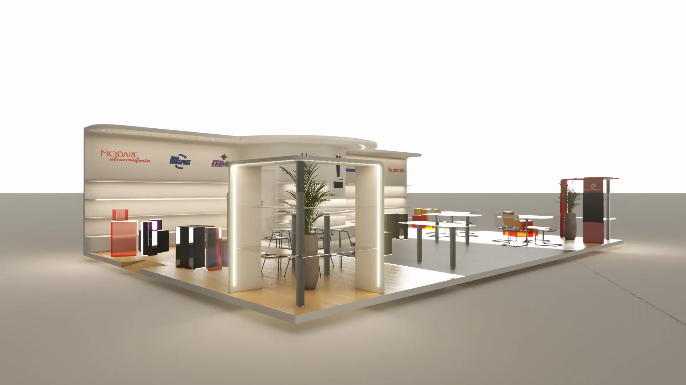 Feiras · mercado interno e externo